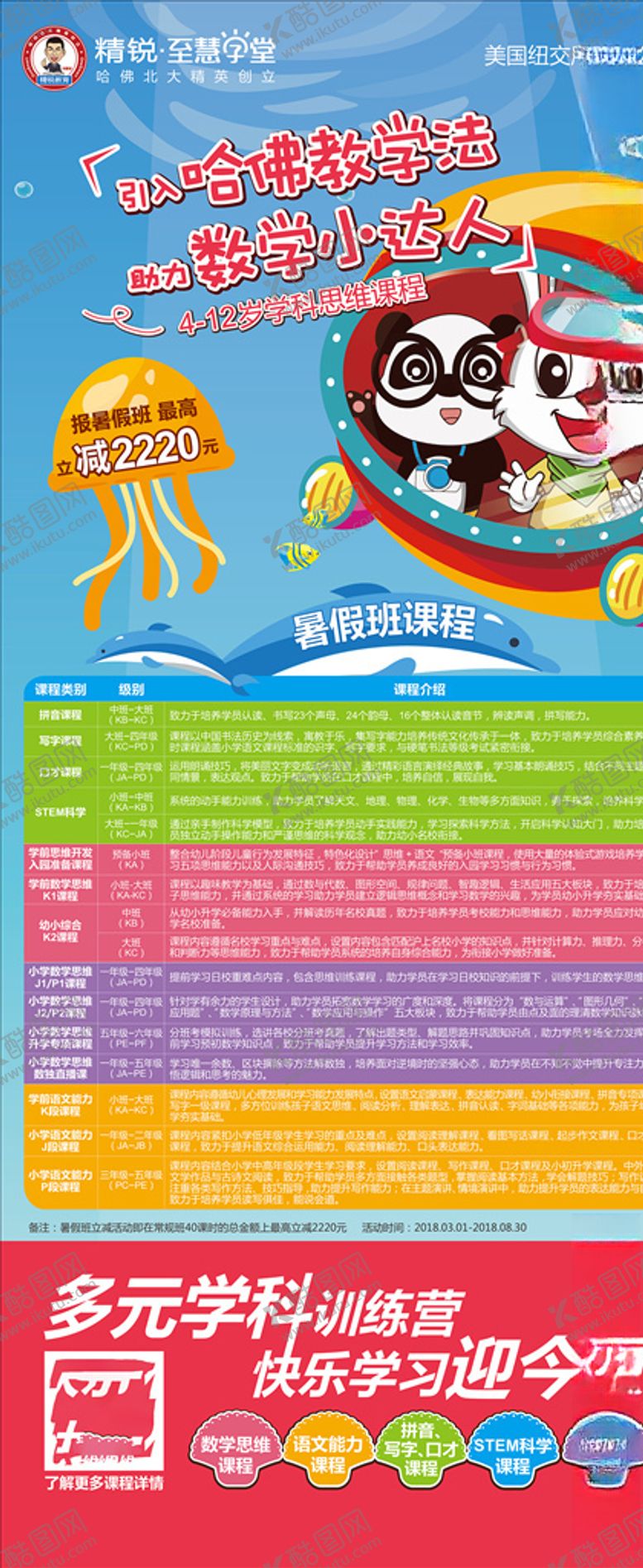 编号：24809807070339393511【酷图网】源文件下载-培训班展架