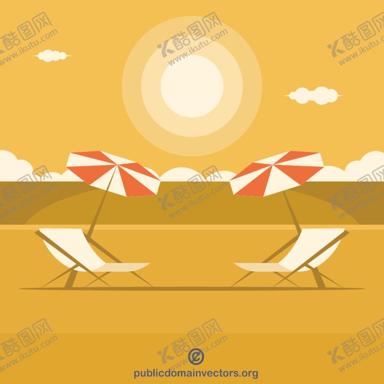 编号：53516909240943064529【酷图网】源文件下载-矢量热辣辣的太阳