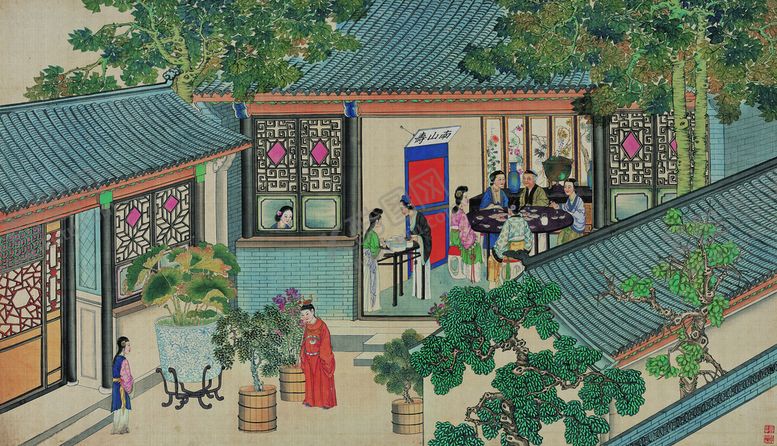 编号：07859309160937237984【酷图网】源文件下载-红楼梦 
