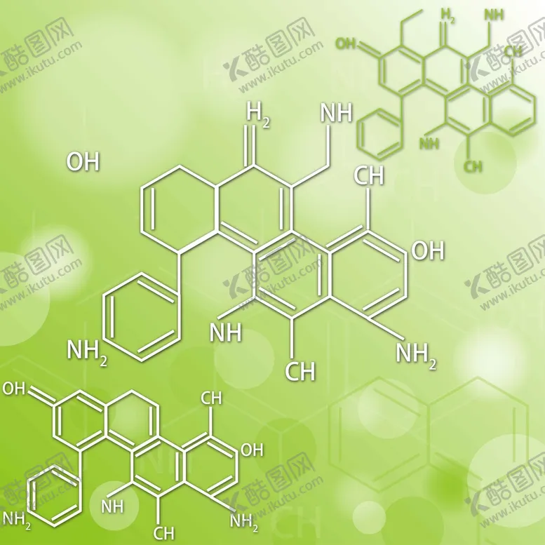 编号：50281909120056164839【酷图网】源文件下载-苯环科技背景图分子图片设计