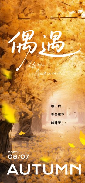 秋天的海报