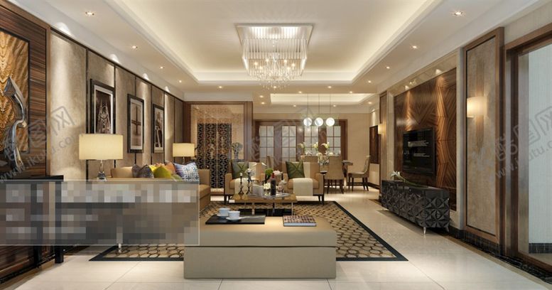 编号：70557309241539122349【酷图网】源文件下载-客厅效果