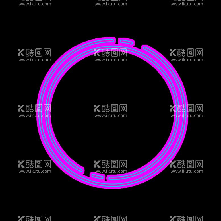 编号：62671211141904503532【酷图网】源文件下载-科技    边框    几何 