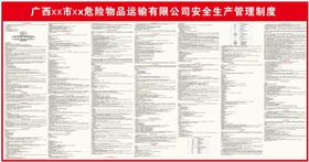 编号：19965710280109027983【酷图网】源文件下载-危险化学品运输公司安全管理制度