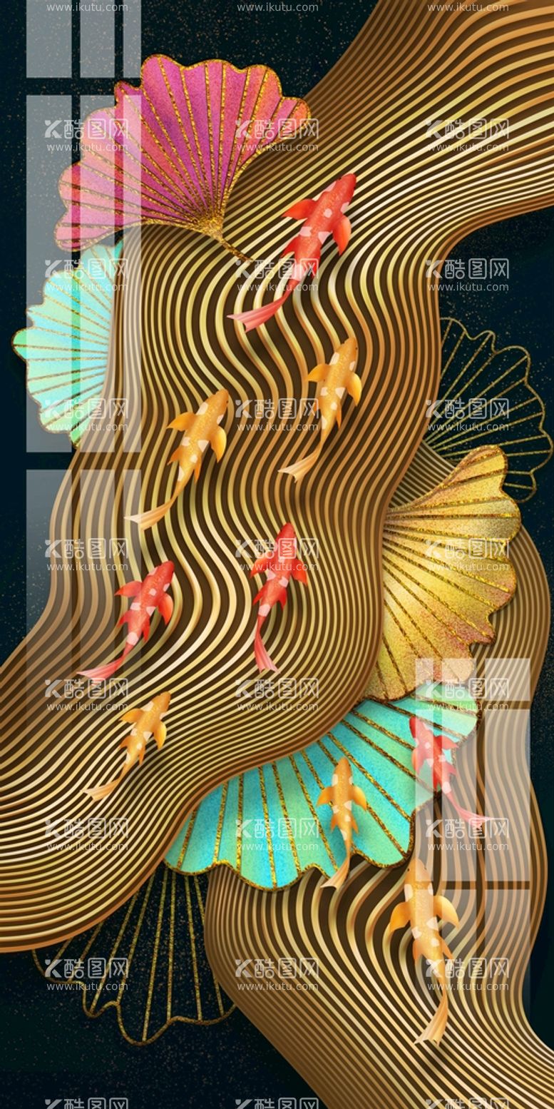 编号：82490710030636296905【酷图网】源文件下载-室内装饰画轻奢简约挂画