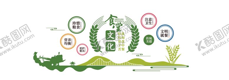 编号：80395811020123234510【酷图网】源文件下载-绿色环保文化墙设计展示