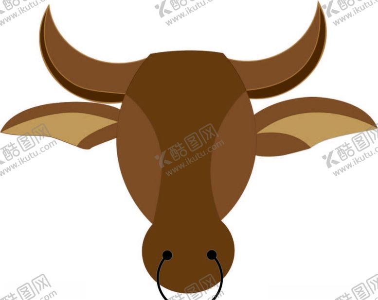 编号：91487609260213265558【酷图网】源文件下载-牛头logo