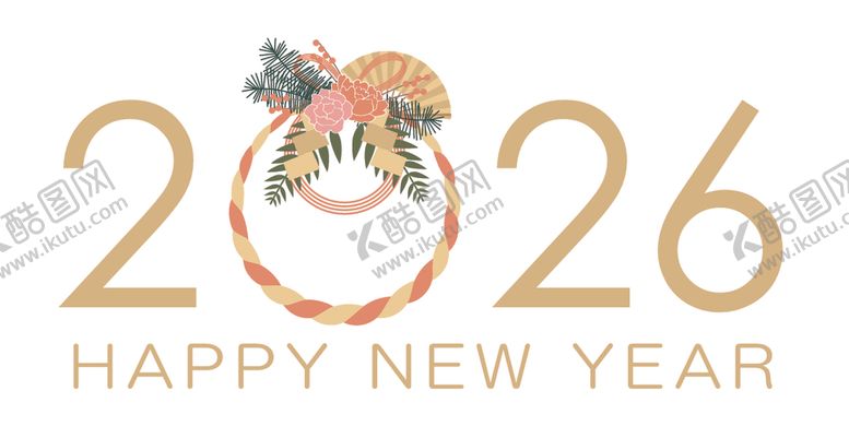 编号：10812112230012547541【酷图网】源文件下载-马年元旦海报2026春节贺卡