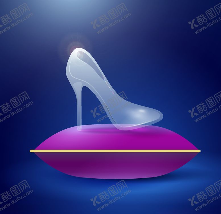 编号：51723306260038539739【酷图网】源文件下载-水晶鞋