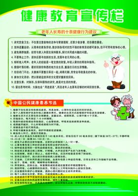 健康教育宣传栏