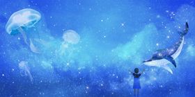 梦幻海底世界奇幻景象