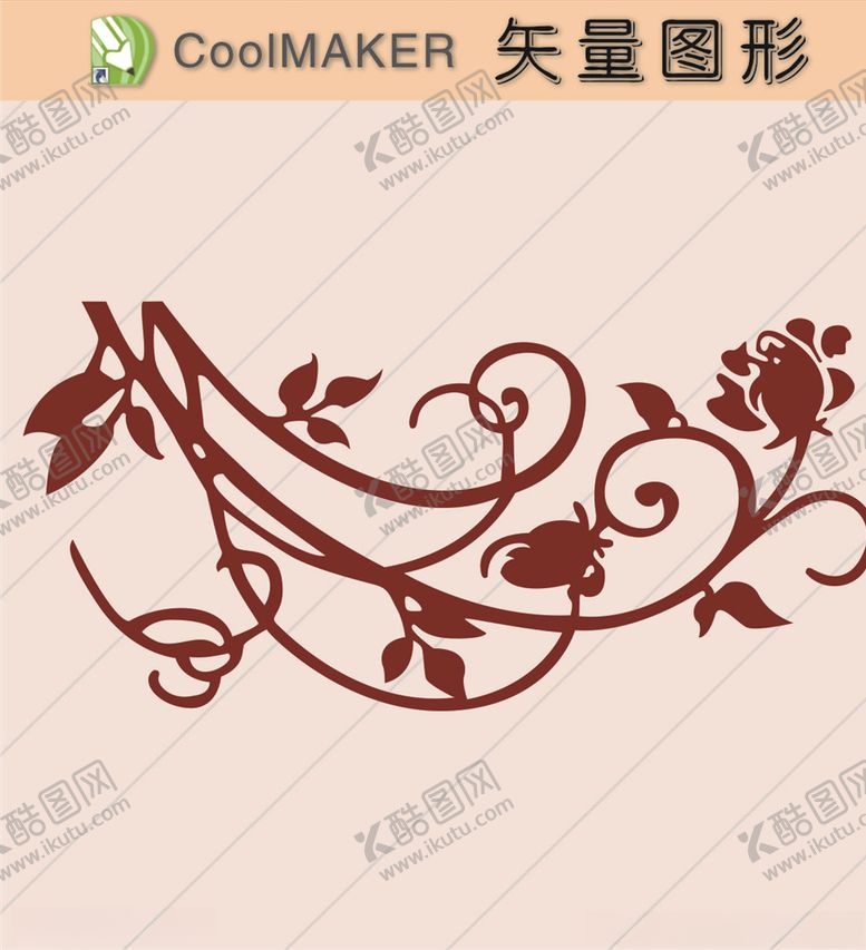 编号：35566006271449182205【酷图网】源文件下载-花草剪纸花草壁纸简洁手绘