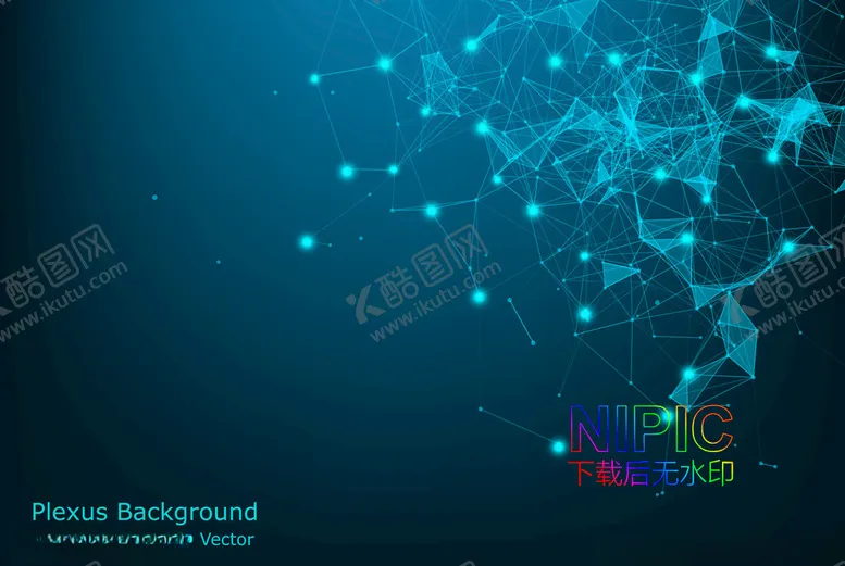 编号：29951804190249055201【酷图网】源文件下载-plexus点线背景