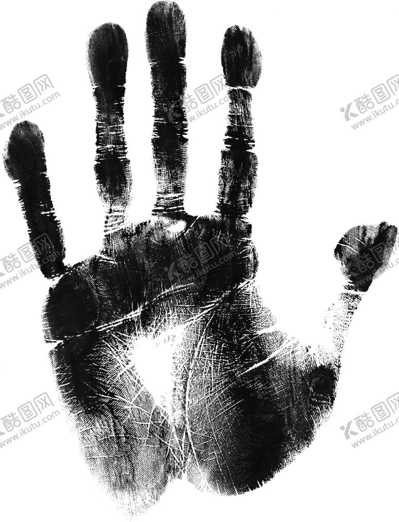 编号：52538812200330056959【酷图网】源文件下载-指纹掌纹手指素材