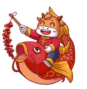 卡通牛