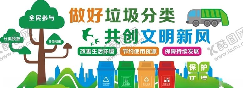 编号：82255307041250592915【酷图网】源文件下载-垃圾分类
