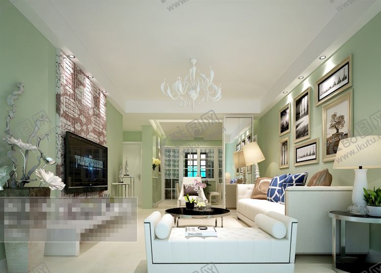 编号：75813309221947407444【酷图网】源文件下载-客厅效果图