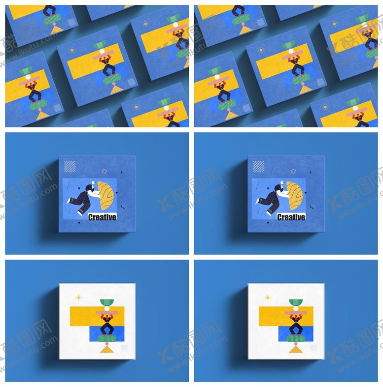 编号：15044404291913596686【酷图网】源文件下载-立体方盒包装样机