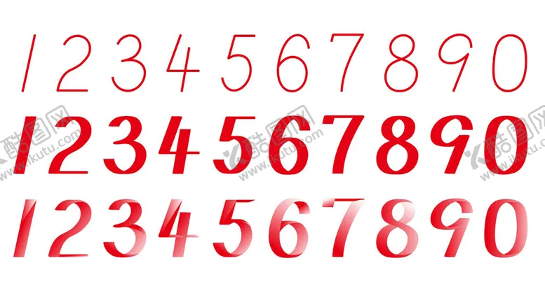 编号：71131702042305403581【酷图网】源文件下载-手写数字