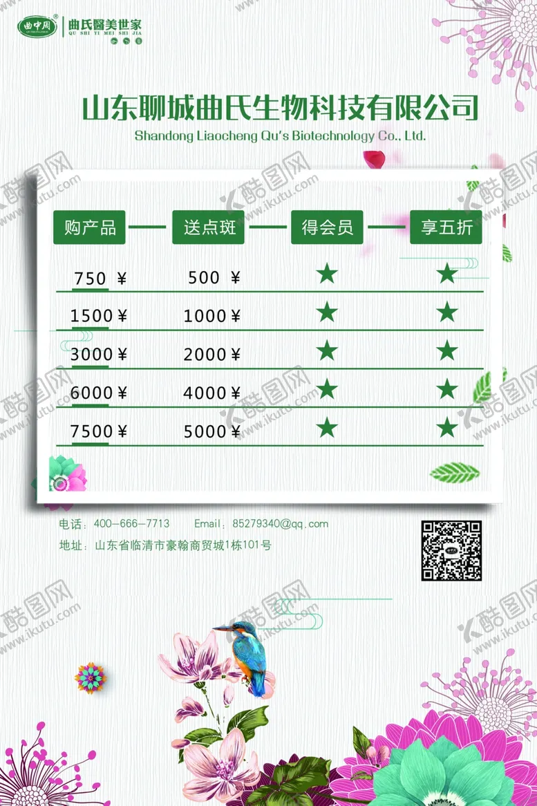编号：45396609090052142844【酷图网】源文件下载-曲中周曲氏医美世家海报