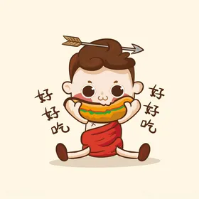 十二星座个性12手绘卡通