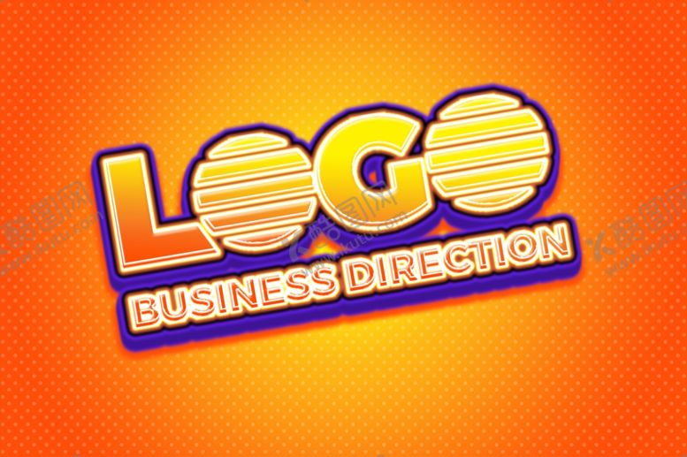 编号：87713110260014054635【酷图网】源文件下载-橙色字体样式效果样机