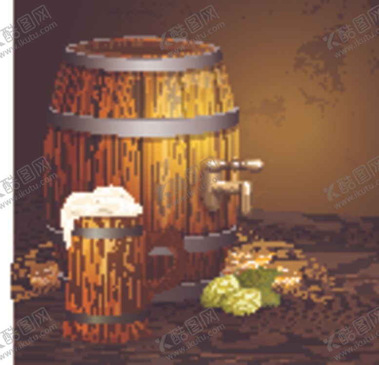 编号：37773410031455258102【酷图网】源文件下载-啤酒