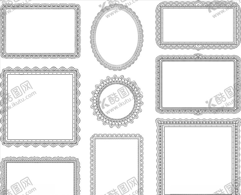 编号：33989809261020598919【酷图网】源文件下载-欧式边框