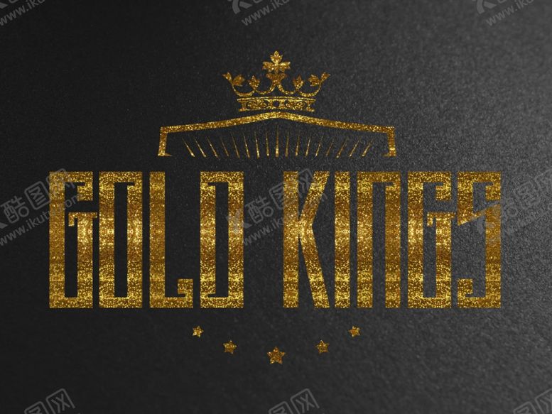 编号：77202710272105408721【酷图网】源文件下载-金色金属质感字体样机