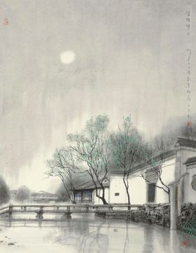 手绘国画