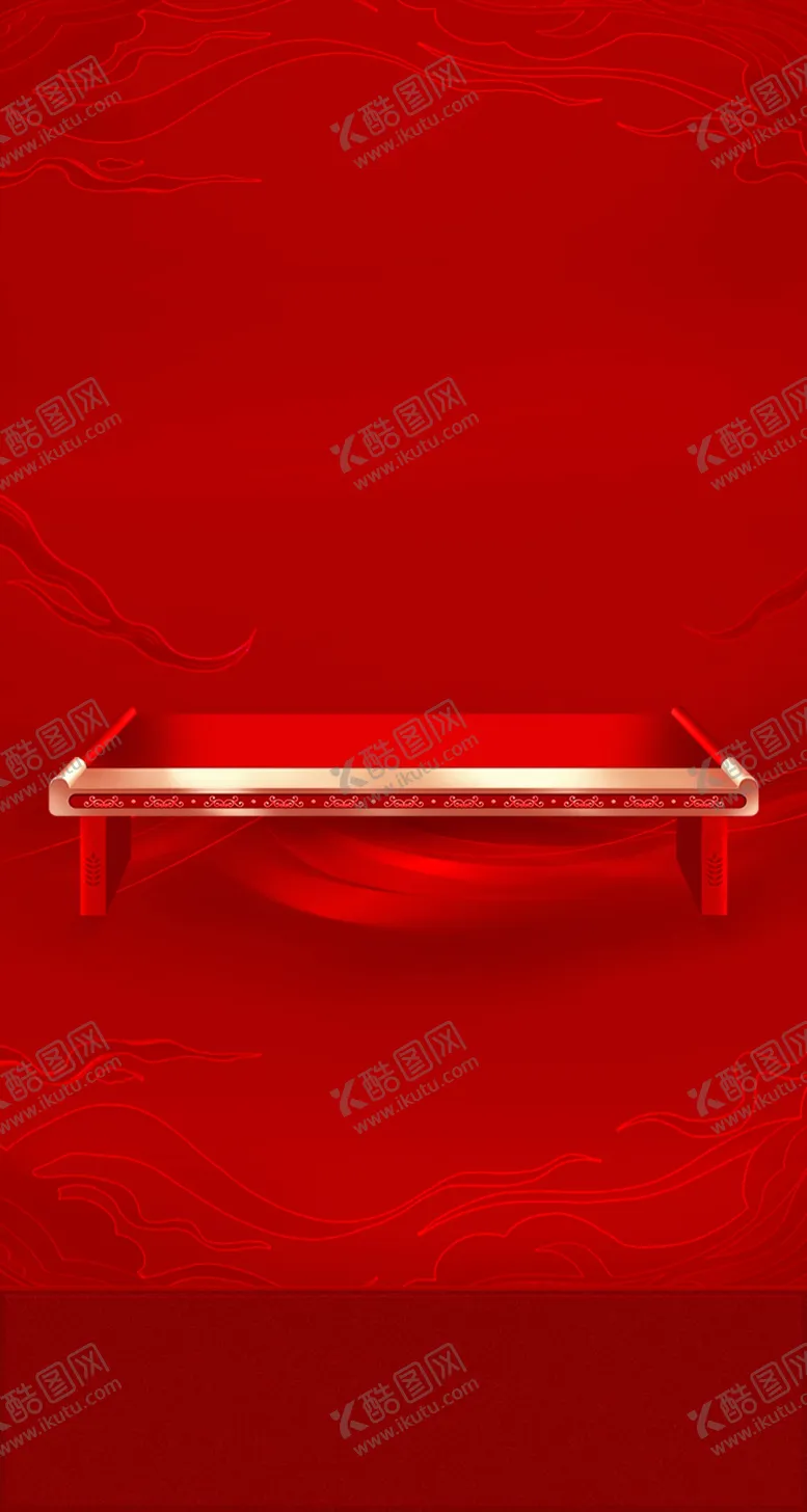 编号：44731912020309424130【酷图网】源文件下载-质感红背景