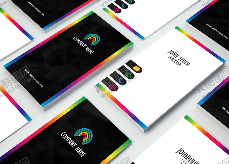 编号：89946809260823078640【酷图网】源文件下载-矢量名片模板