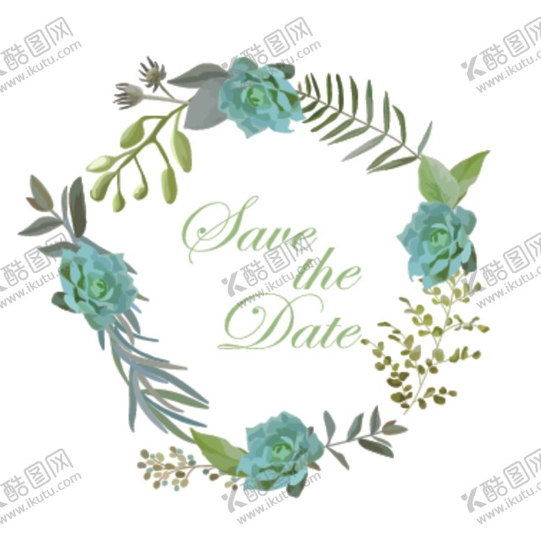 编号：34199509150713215523【酷图网】源文件下载-北欧小清新花圈花环