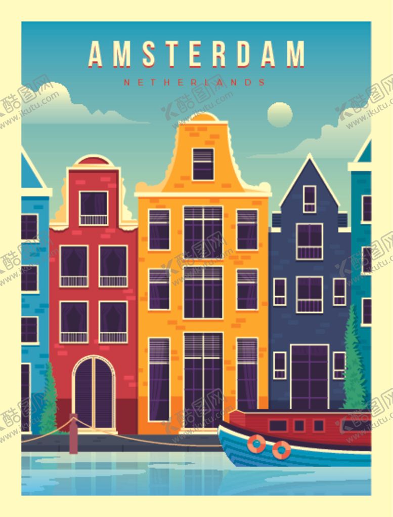 编号：15885010061945447048【酷图网】源文件下载-手绘城市