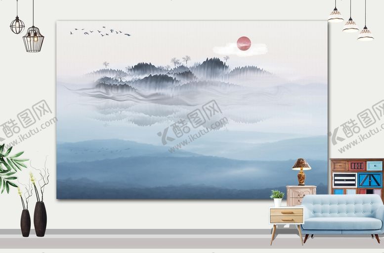 编号：19605310080809318592【酷图网】源文件下载-风景画