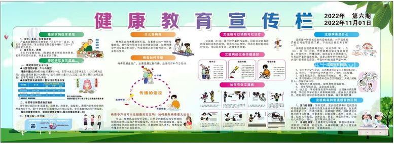 编号：60957109140702363520【酷图网】源文件下载-健康教育宣传栏