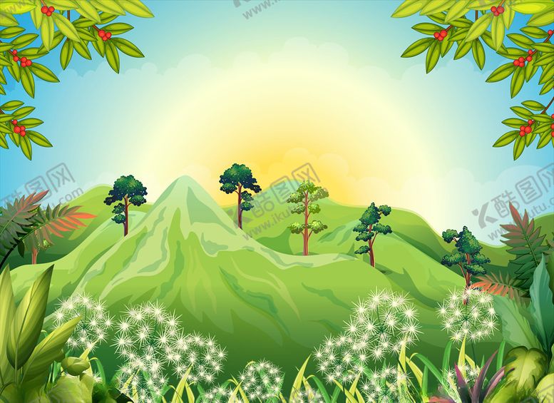 编号：35664209210937331543【酷图网】源文件下载-春天插画