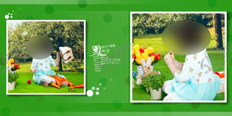 编号：33030309200715581903【酷图网】源文件下载-儿童相册模版