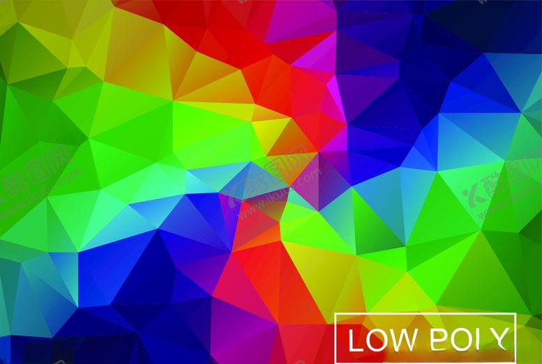 编号：73658309220406254037【酷图网】源文件下载-炫彩菱形背景插图