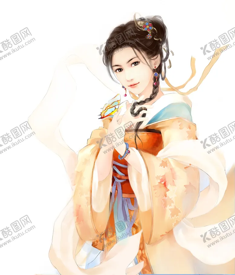 编号：33766501170129354015【酷图网】源文件下载-古风美女  
