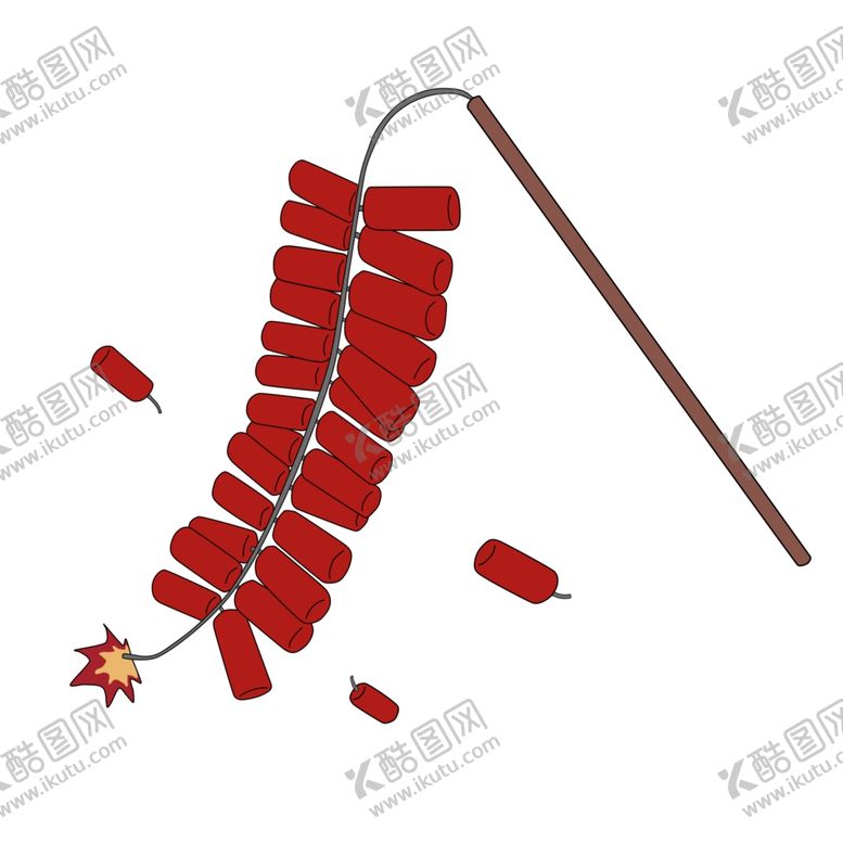 编号：30509710300939267410【酷图网】源文件下载-爆竹
