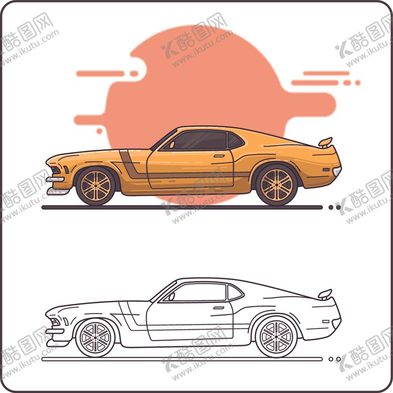 编号：56696110050310073109【酷图网】源文件下载-卡通汽车