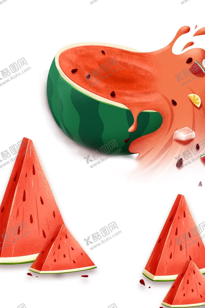 编号：21263902110250089521【酷图网】源文件下载-西瓜图片