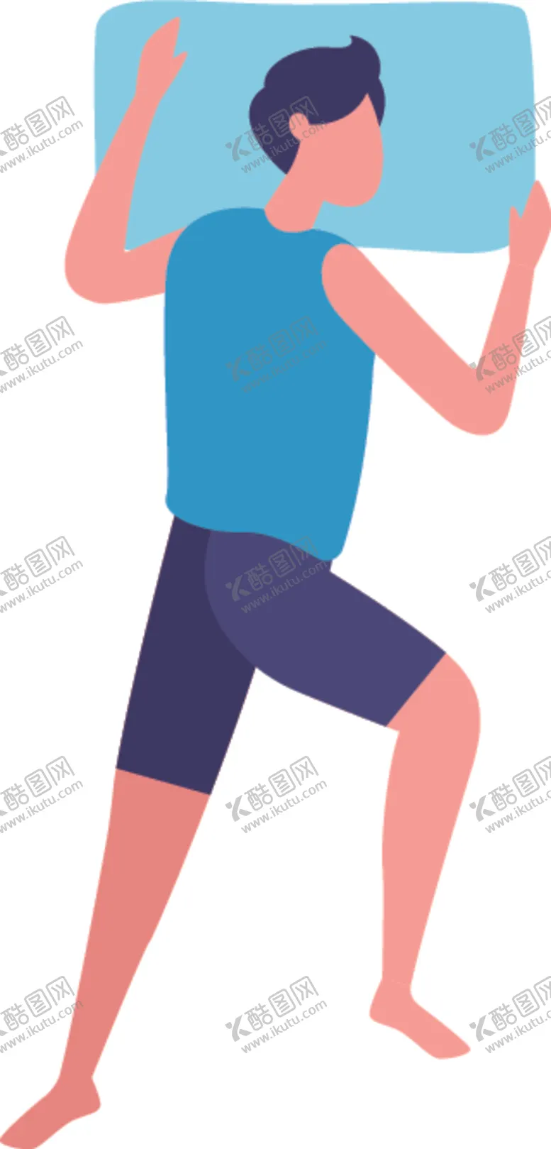 编号：51947905031011103553【酷图网】源文件下载-睡觉姿势