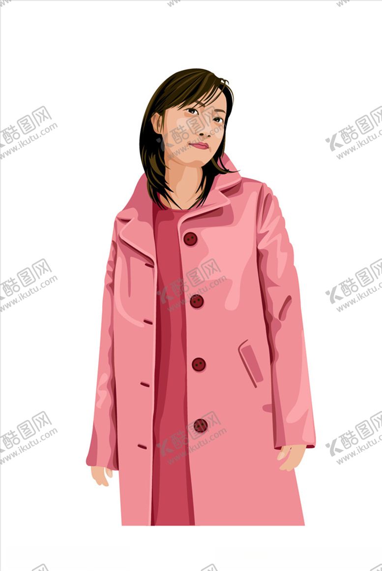 编号：50729809182056247045【酷图网】源文件下载-时装女人