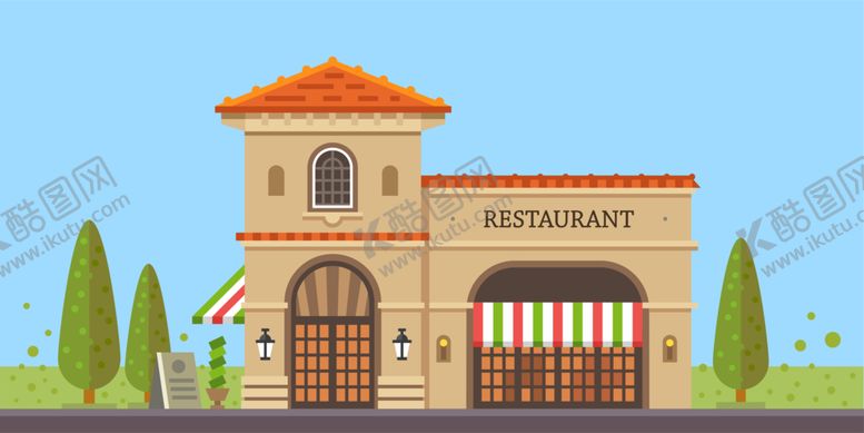 编号：82361211010239582320【酷图网】源文件下载-扁平旅馆