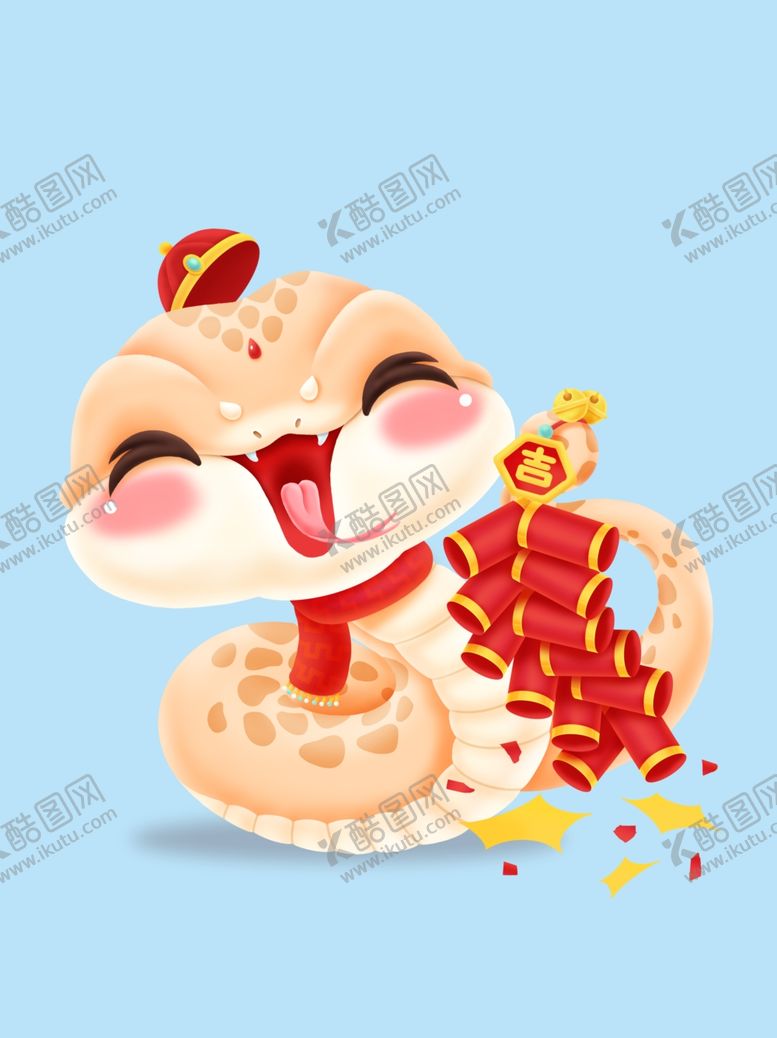 编号：17002901291850034254【酷图网】源文件下载-新春蛇年