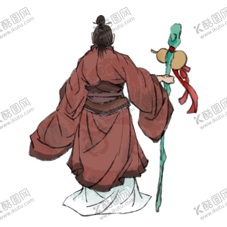 编号：82317910201312571865【酷图网】源文件下载-国学人物插画