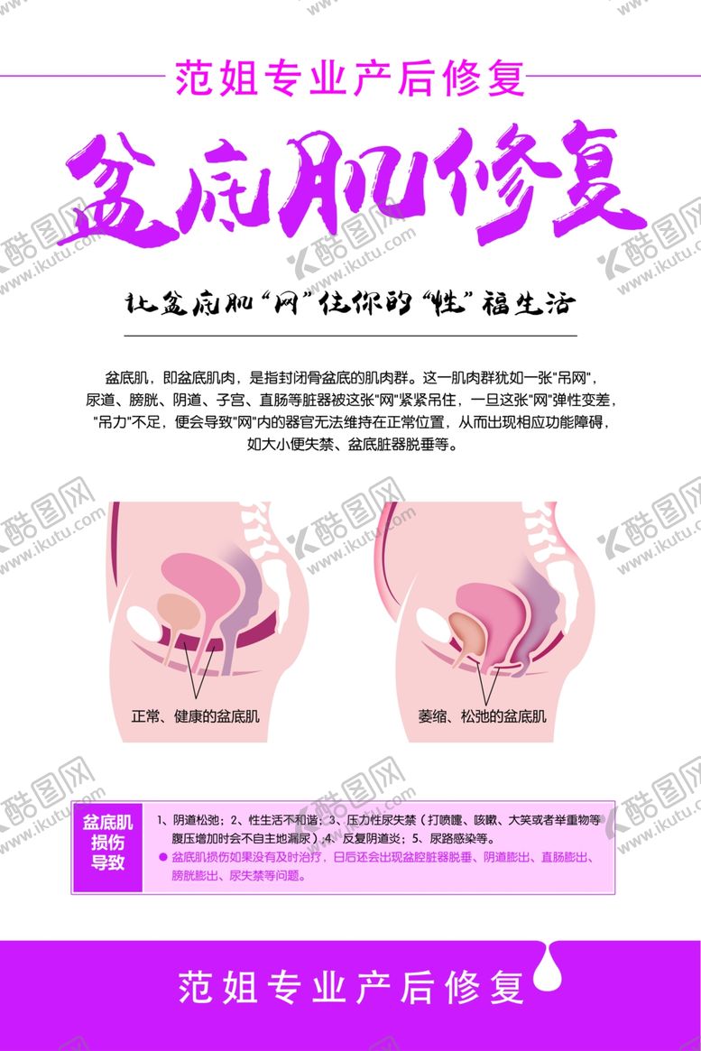 编号：64249802130802389699【酷图网】源文件下载-盆底修复