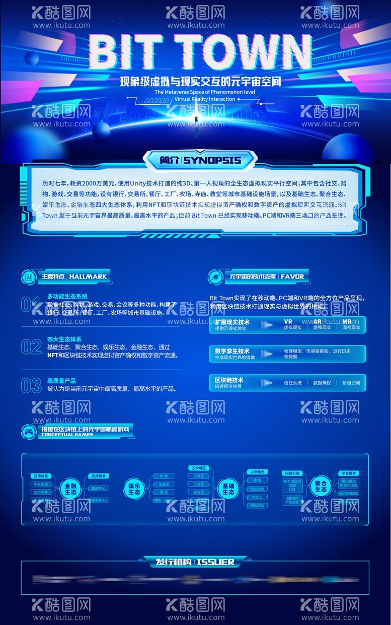 编号：36529903171915116827【酷图网】源文件下载-科技感币圈元宇宙创意海报